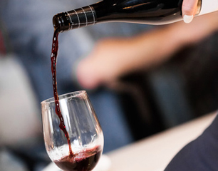 Pouring Red Wine